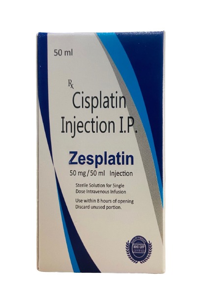 ZESPLATIN 50MG INJECTION